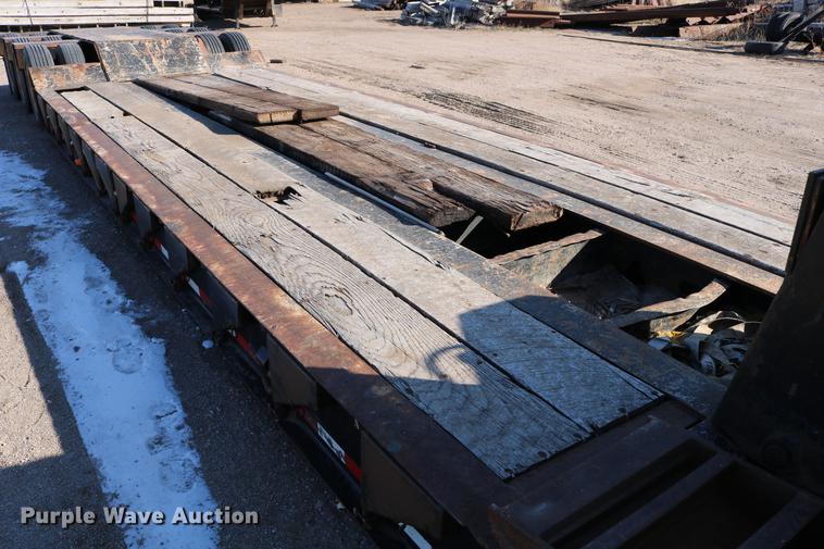 image for item DB6580 1993 Trail King TK100HDG-493 lowboy equipment trailer