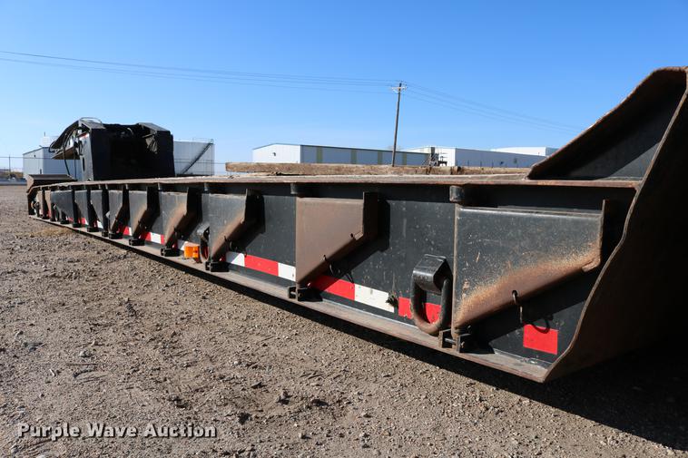 image for item DB6580 1993 Trail King TK100HDG-493 lowboy equipment trailer