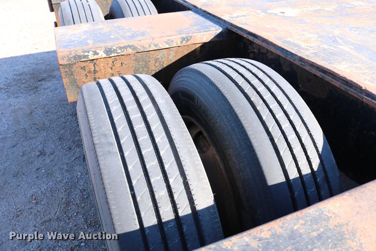 image for item DB6580 1993 Trail King TK100HDG-493 lowboy equipment trailer