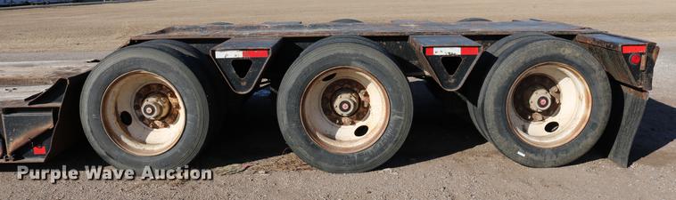 image for item DB6580 1993 Trail King TK100HDG-493 lowboy equipment trailer
