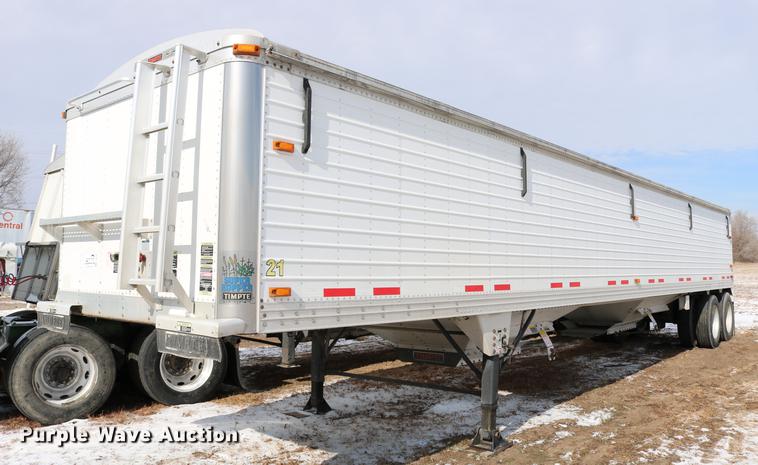 image for item DB6594 2011 Timpte Super Hopper double hopper bottom grain trailer