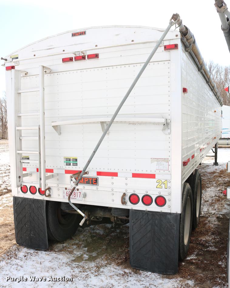 image for item DB6594 2011 Timpte Super Hopper double hopper bottom grain trailer