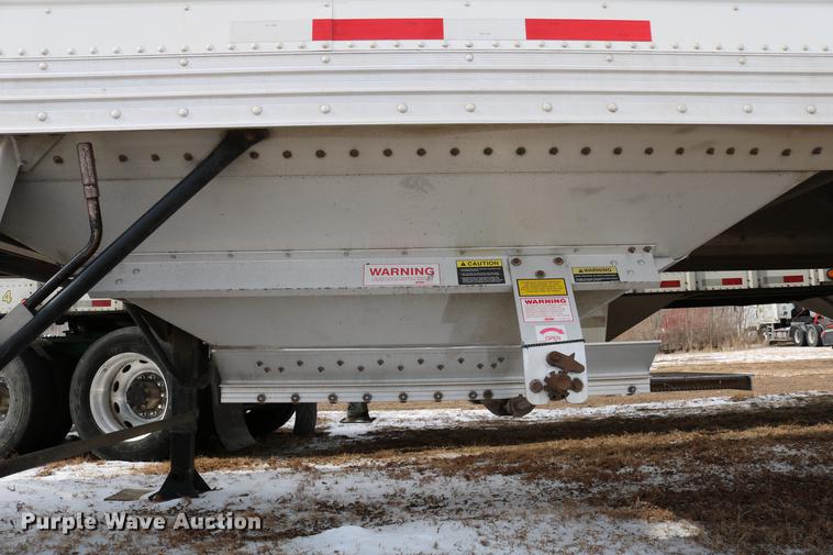image for item DB6594 2011 Timpte Super Hopper double hopper bottom grain trailer