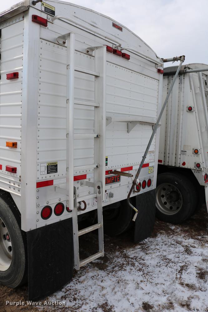 image for item DB6594 2011 Timpte Super Hopper double hopper bottom grain trailer