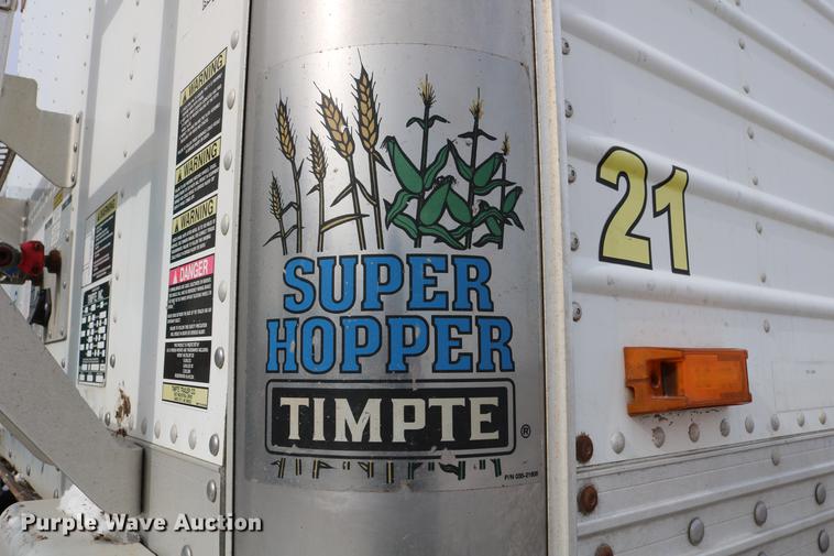 image for item DB6594 2011 Timpte Super Hopper double hopper bottom grain trailer