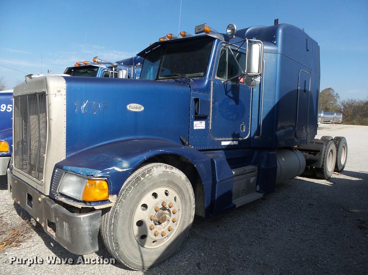 image for item DB7349 1998 Peterbilt 377 semi truck