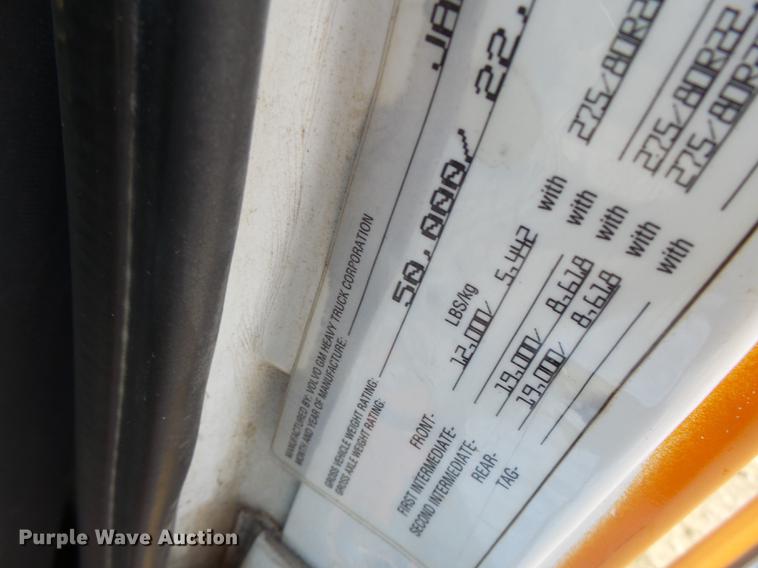 image for item DB9750 1996 Volvo WIA semi truck