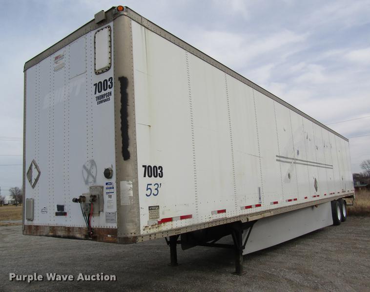 image for item DB9771 2000 Wabash dry van trailer