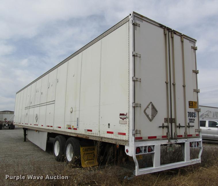 image for item DB9771 2000 Wabash dry van trailer