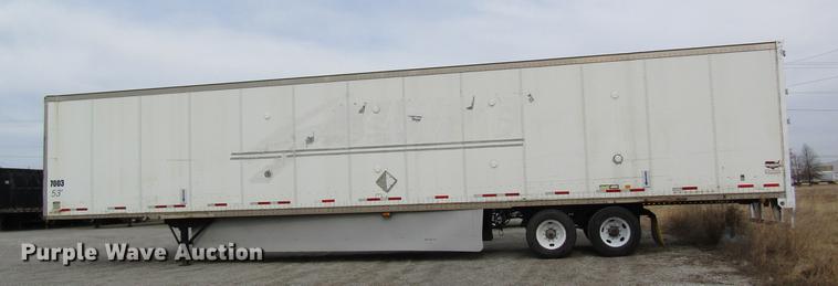 image for item DB9771 2000 Wabash dry van trailer