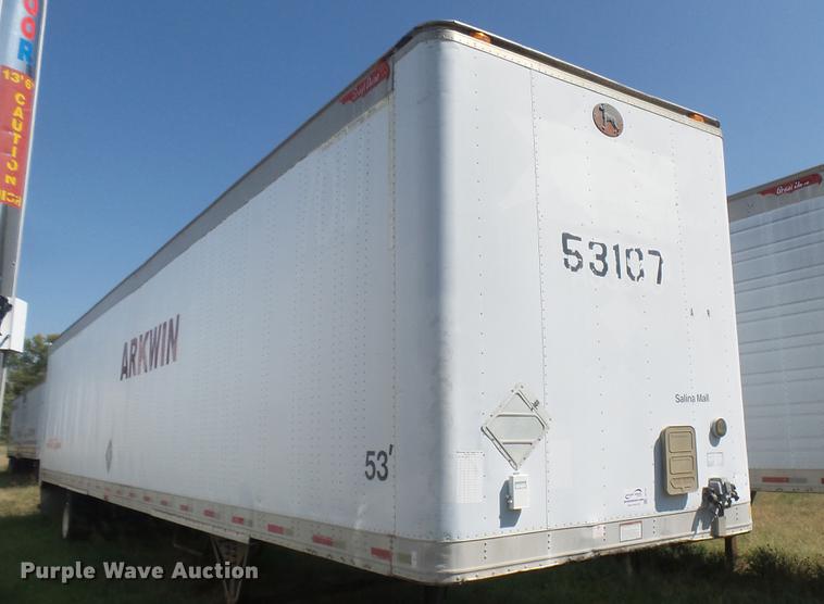image for item DC1791 1996 Great Dane 7311TJWLA dry van trailer