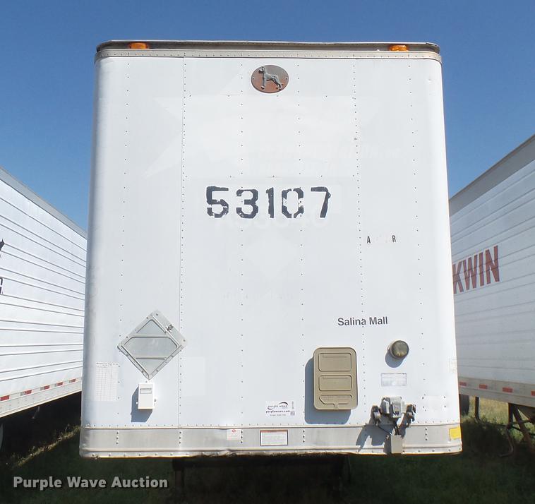 image for item DC1791 1996 Great Dane 7311TJWLA dry van trailer