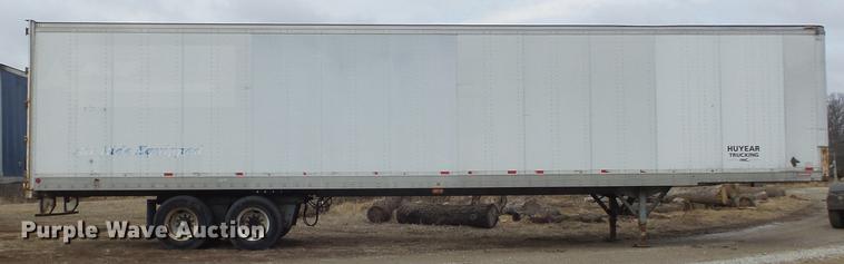 image for item DC7407 1989 Fruehauf FB91.5T2-48LP dry van trailer