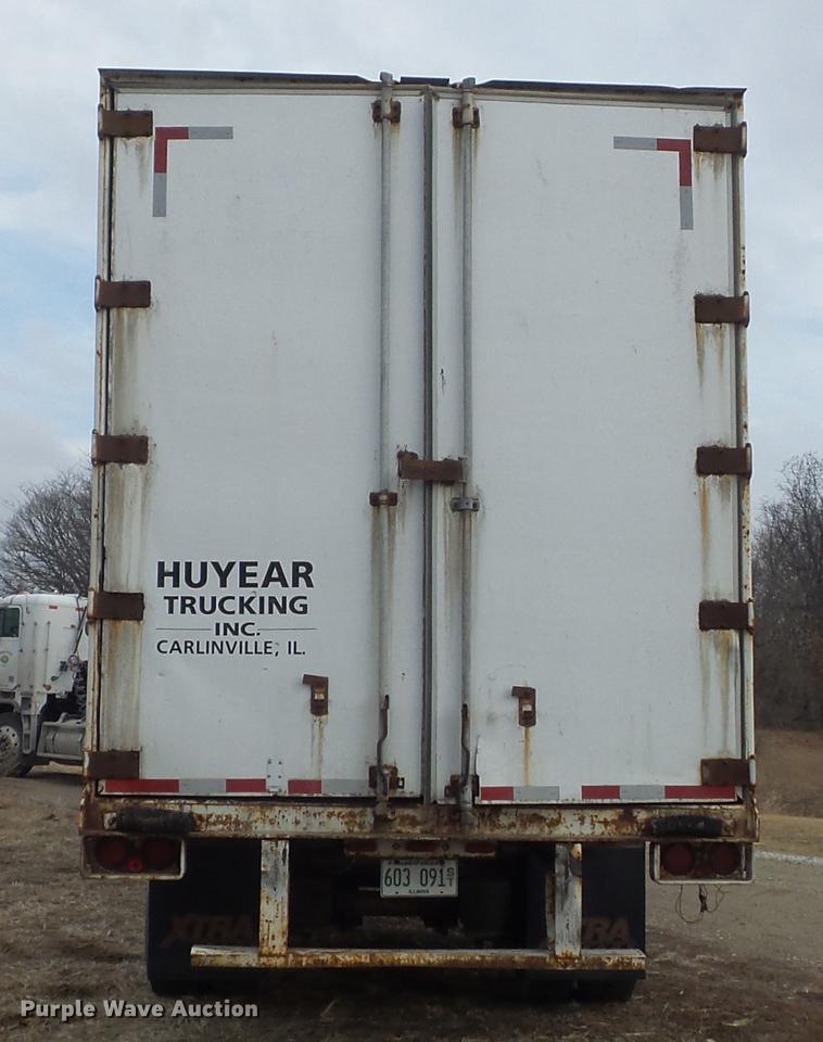 image for item DC7407 1989 Fruehauf FB91.5T2-48LP dry van trailer