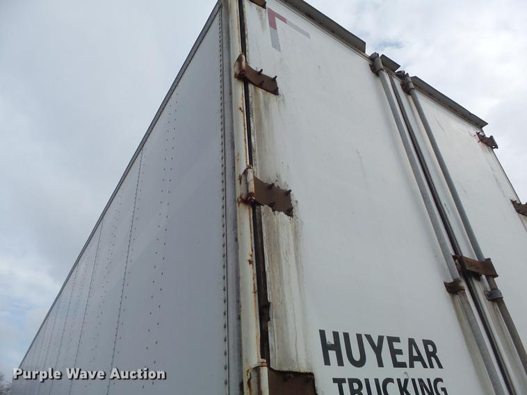 image for item DC7407 1989 Fruehauf FB91.5T2-48LP dry van trailer