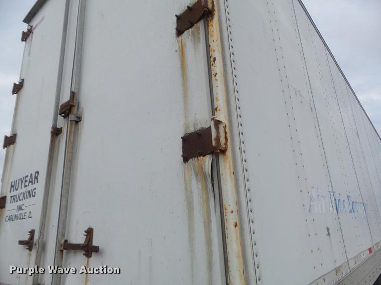 image for item DC7407 1989 Fruehauf FB91.5T2-48LP dry van trailer