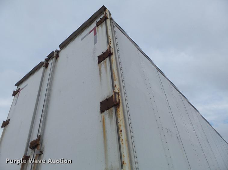 image for item DC7407 1989 Fruehauf FB91.5T2-48LP dry van trailer