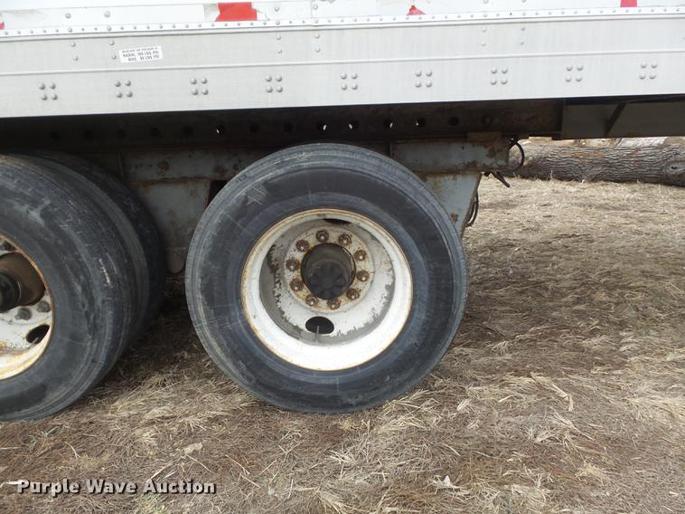 image for item DC7407 1989 Fruehauf FB91.5T2-48LP dry van trailer