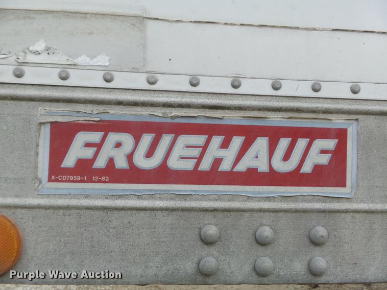 image for item DC7407 1989 Fruehauf FB91.5T2-48LP dry van trailer
