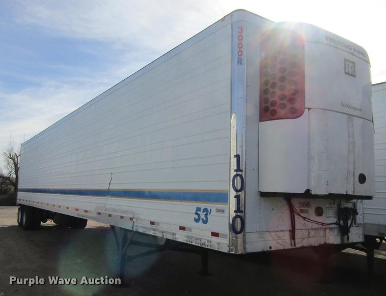 image for item DE6592 2006 Utility Trailers refrigerated van trailer