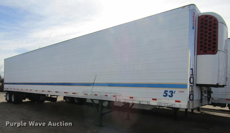 image for item DE6592 2006 Utility Trailers refrigerated van trailer