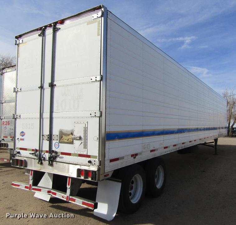 image for item DE6592 2006 Utility Trailers refrigerated van trailer