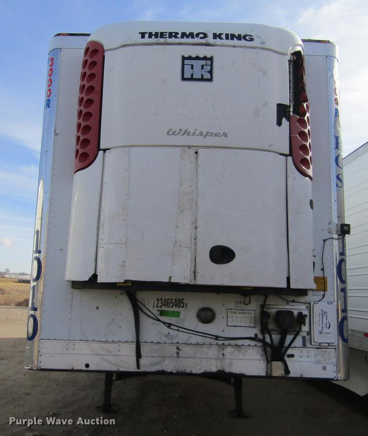 image for item DE6592 2006 Utility Trailers refrigerated van trailer