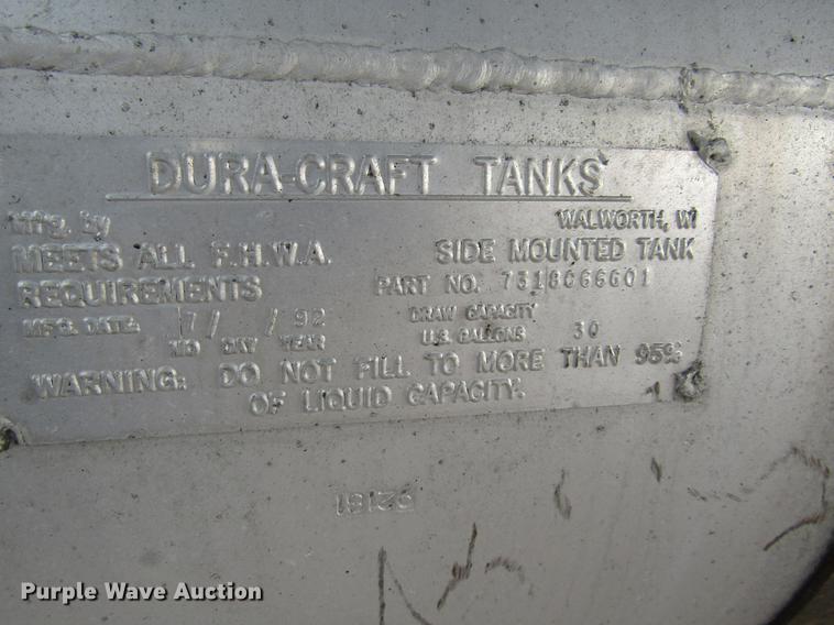 image for item DE6592 2006 Utility Trailers refrigerated van trailer