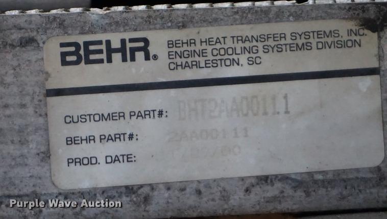 image for item DN9371 Freightliner inner cooler