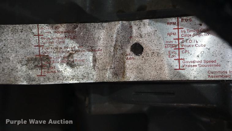 image for item DN9393 2002 Cummins N14 Plus 14.0L six cylinder diesel engine