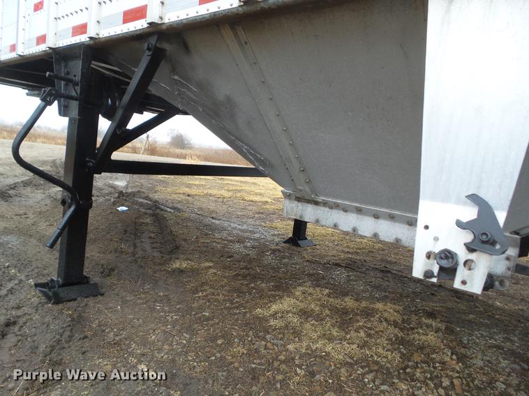 image for item DZ9270 1999 Merritt double hopper bottom grain trailer