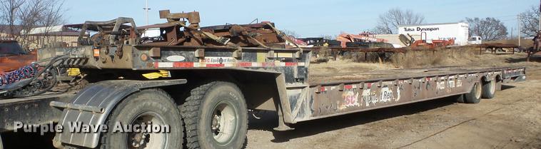 image for item E3839 2007 Ledwell Hydratail equipment trailer