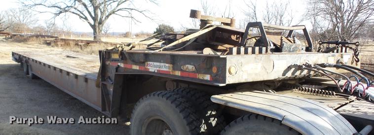 image for item E3839 2007 Ledwell Hydratail equipment trailer