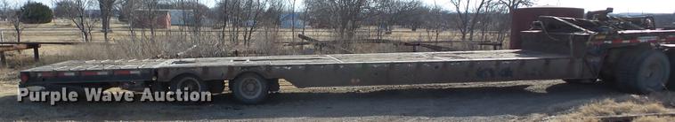 image for item E3839 2007 Ledwell Hydratail equipment trailer