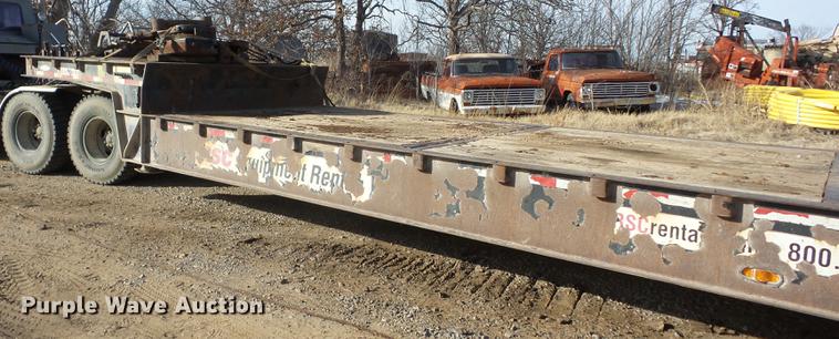 image for item E3839 2007 Ledwell Hydratail equipment trailer