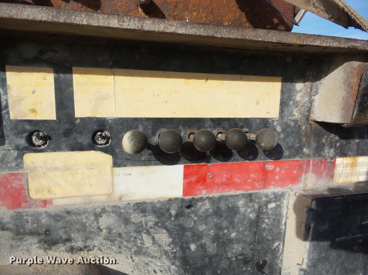 image for item E3839 2007 Ledwell Hydratail equipment trailer