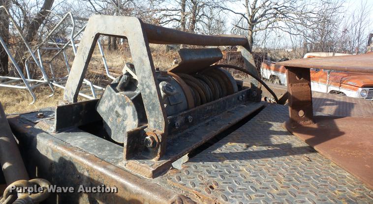 image for item E3839 2007 Ledwell Hydratail equipment trailer