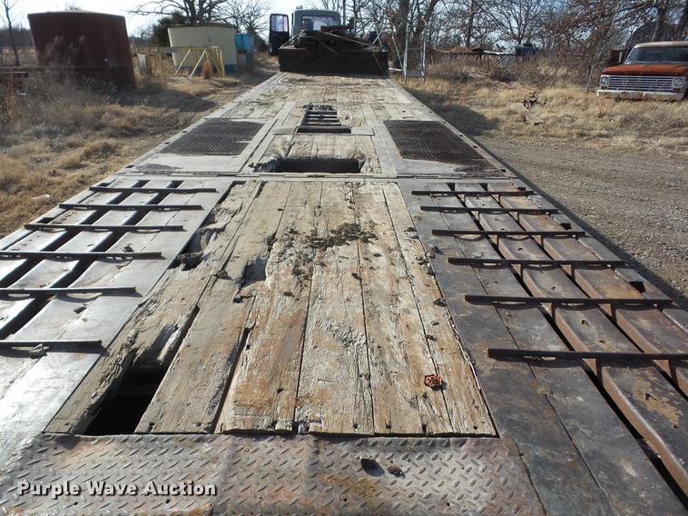 image for item E3839 2007 Ledwell Hydratail equipment trailer