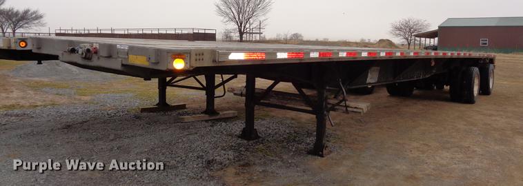image for item EC9497 1994 Utility flatbed trailer
