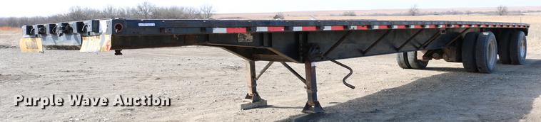 image for item EH9707 1984 Dorsey DGTL-84 flatbed trailer