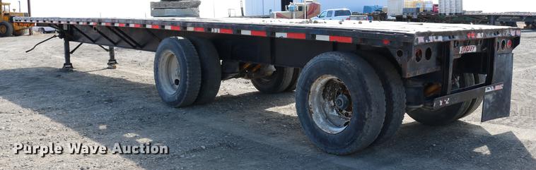 image for item EH9707 1984 Dorsey DGTL-84 flatbed trailer