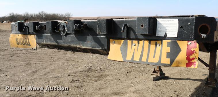 image for item EH9707 1984 Dorsey DGTL-84 flatbed trailer