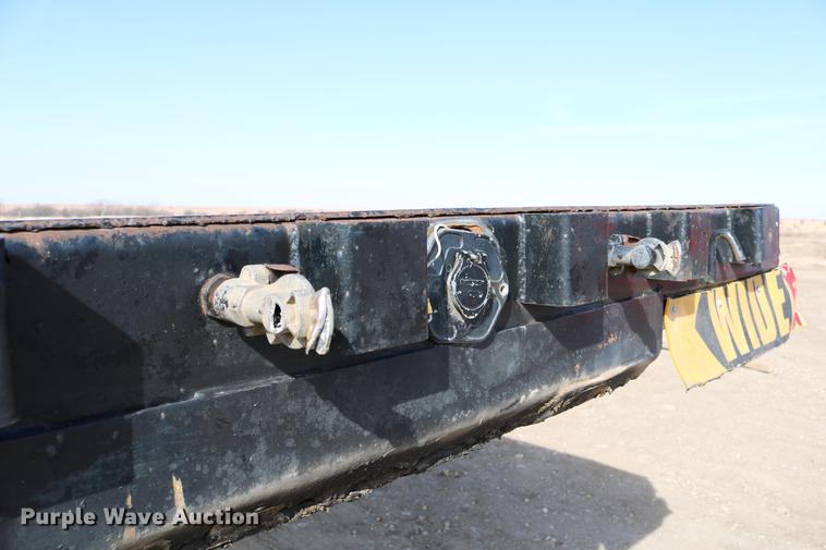 image for item EH9707 1984 Dorsey DGTL-84 flatbed trailer