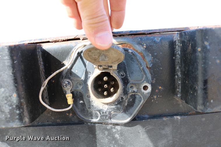 image for item EH9707 1984 Dorsey DGTL-84 flatbed trailer