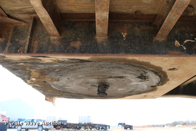 image for item EH9707 1984 Dorsey DGTL-84 flatbed trailer