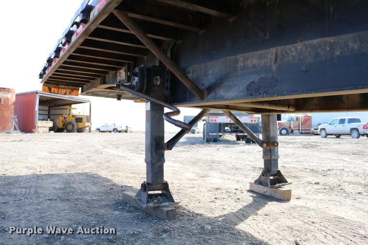 image for item EH9707 1984 Dorsey DGTL-84 flatbed trailer