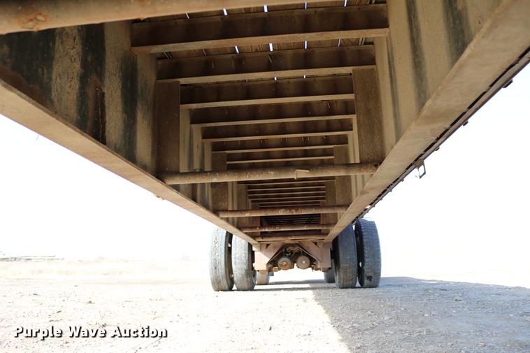 image for item EH9707 1984 Dorsey DGTL-84 flatbed trailer