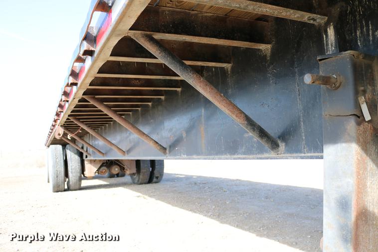 image for item EH9707 1984 Dorsey DGTL-84 flatbed trailer