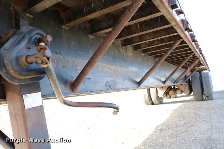 image for item EH9707 1984 Dorsey DGTL-84 flatbed trailer