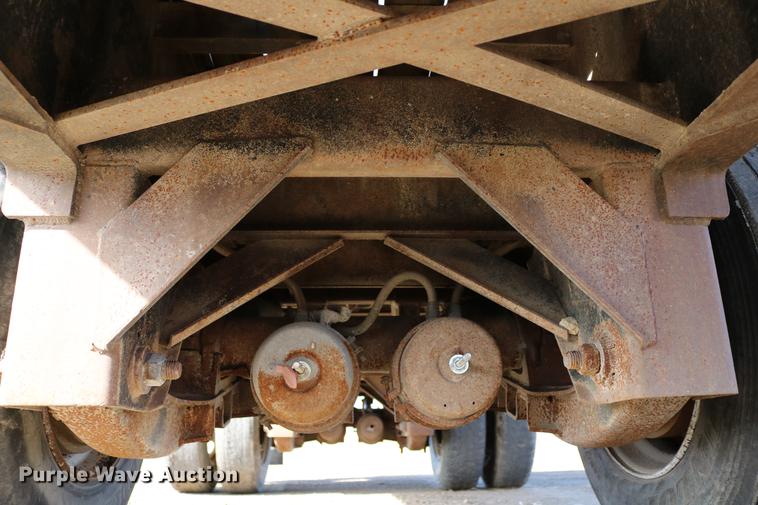 image for item EH9707 1984 Dorsey DGTL-84 flatbed trailer